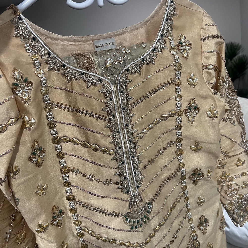 Nikkah wedding reception outfit